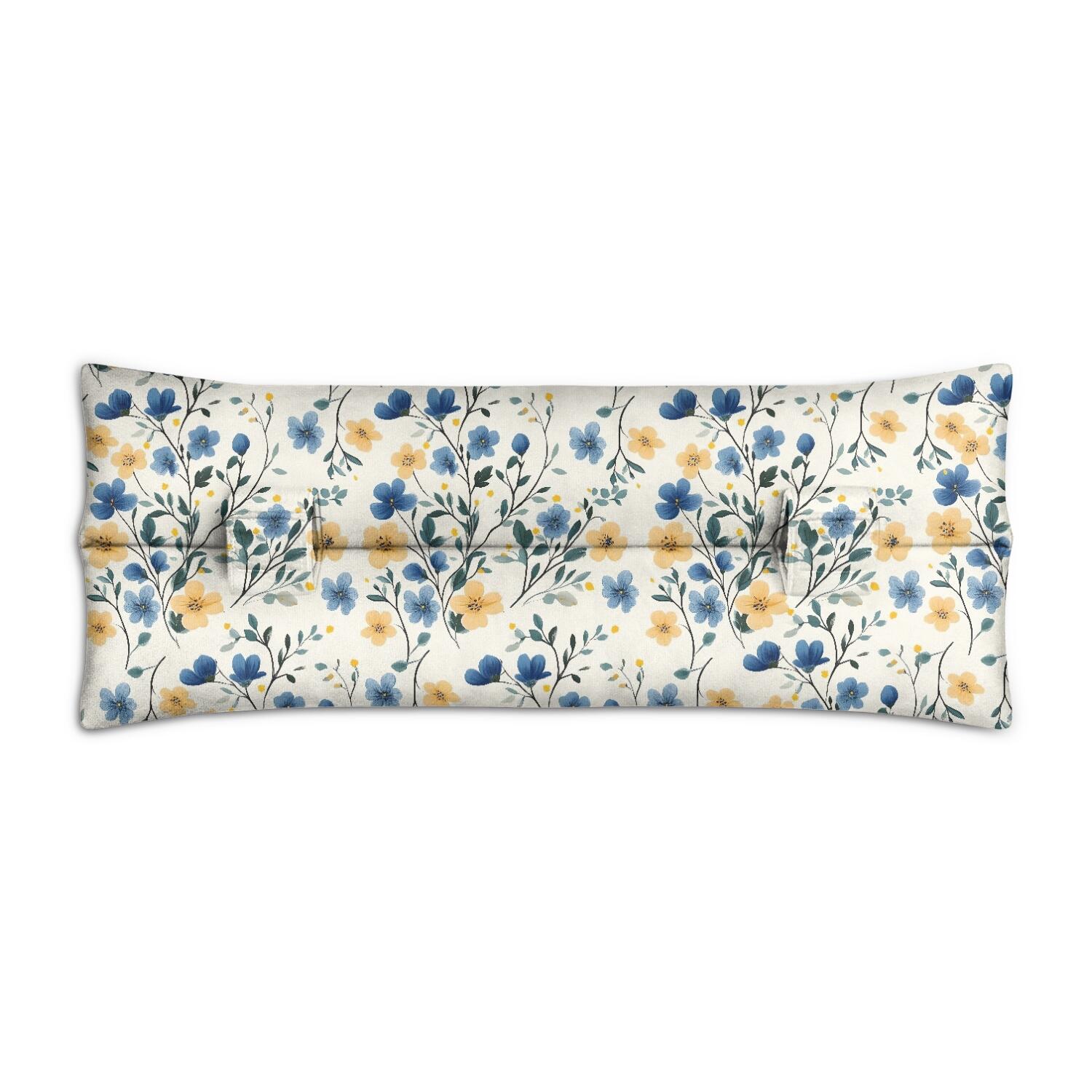 Country Style Floral Surgery Recovery Pillow - Car Seatbelt Cushion for Mastectomy Patients