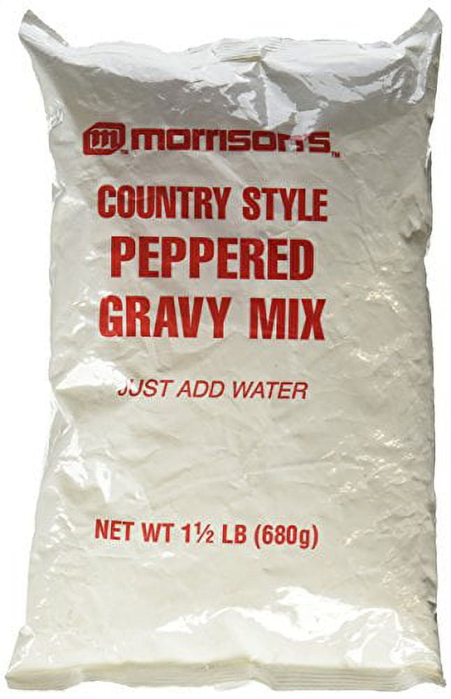 Country Style Peppered Gravy Mix 1 1/2 Lb. Just Add Water Large