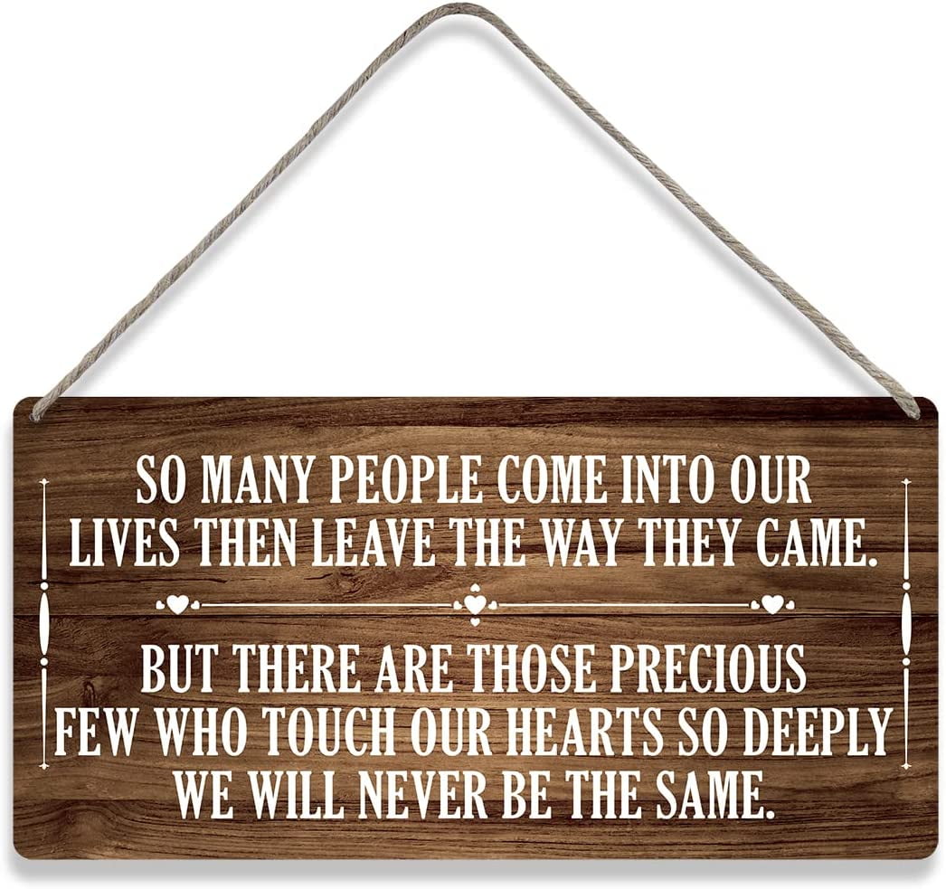 Country Style Wall Decor Farmhouse Positive Sayings Wooden Signs Rustic ...