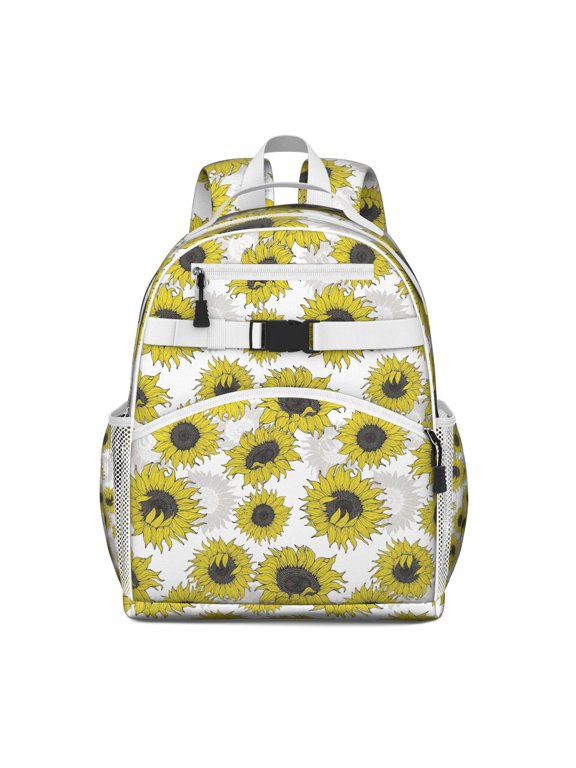 Country Sunflower Farm Theme Backpack - Lightweight & Breathable for Students