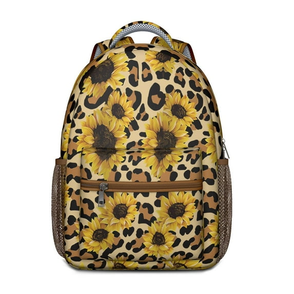 Country Sunflower Farm Theme Backpack - Waterproof & Durable Student Bookbag with Padded Back Panel
