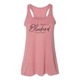 thumbnail image 1 of "Country Tank Top, Keep A Bluebird In My Heart, Country Music Tank, Workout Clothes, Soft Bella Canvas, Sublimation, Country Concert Tank, Mauve Marble, LARGE", 1 of 1