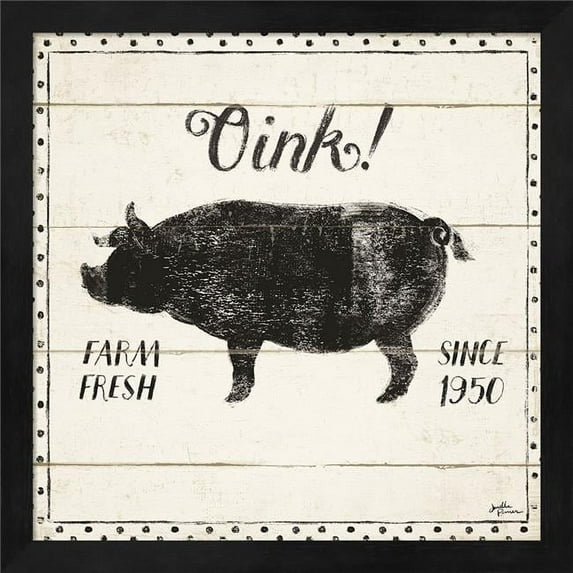 Country Thoughts IX by Janelle Penner, Framed Wall Art, 13.25W x 13.25H