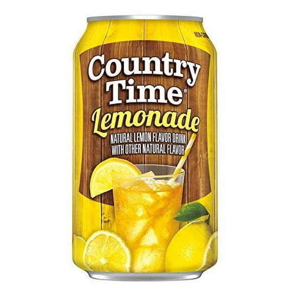Country Time Lemonade, 12 oz Can (Pack of 24)