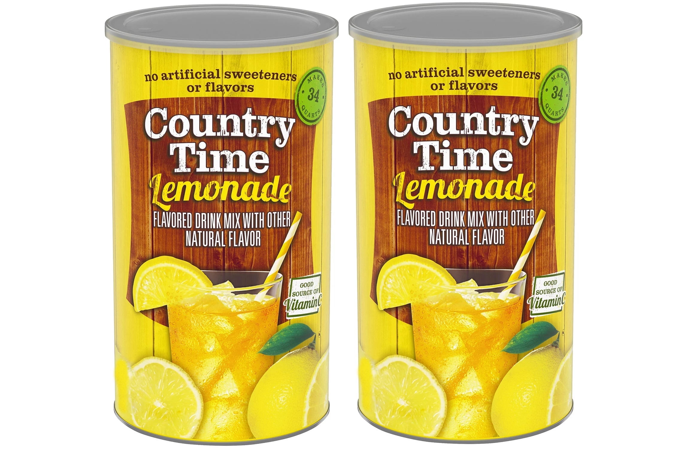2 Pack | Country Time Drink Mix, Lemonade, 82.5 oz