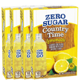 thumbnail image 1 of Country Time Lemonade Powdered Drink Mix, Zero Sugar Low-Calorie Water Enhancer Sweet Citrusy Taste On-The-Go  Beverages Convenient Easy Prepare 6-ct per Box - 4 Packs - 24 Total Servings, 1 of 7