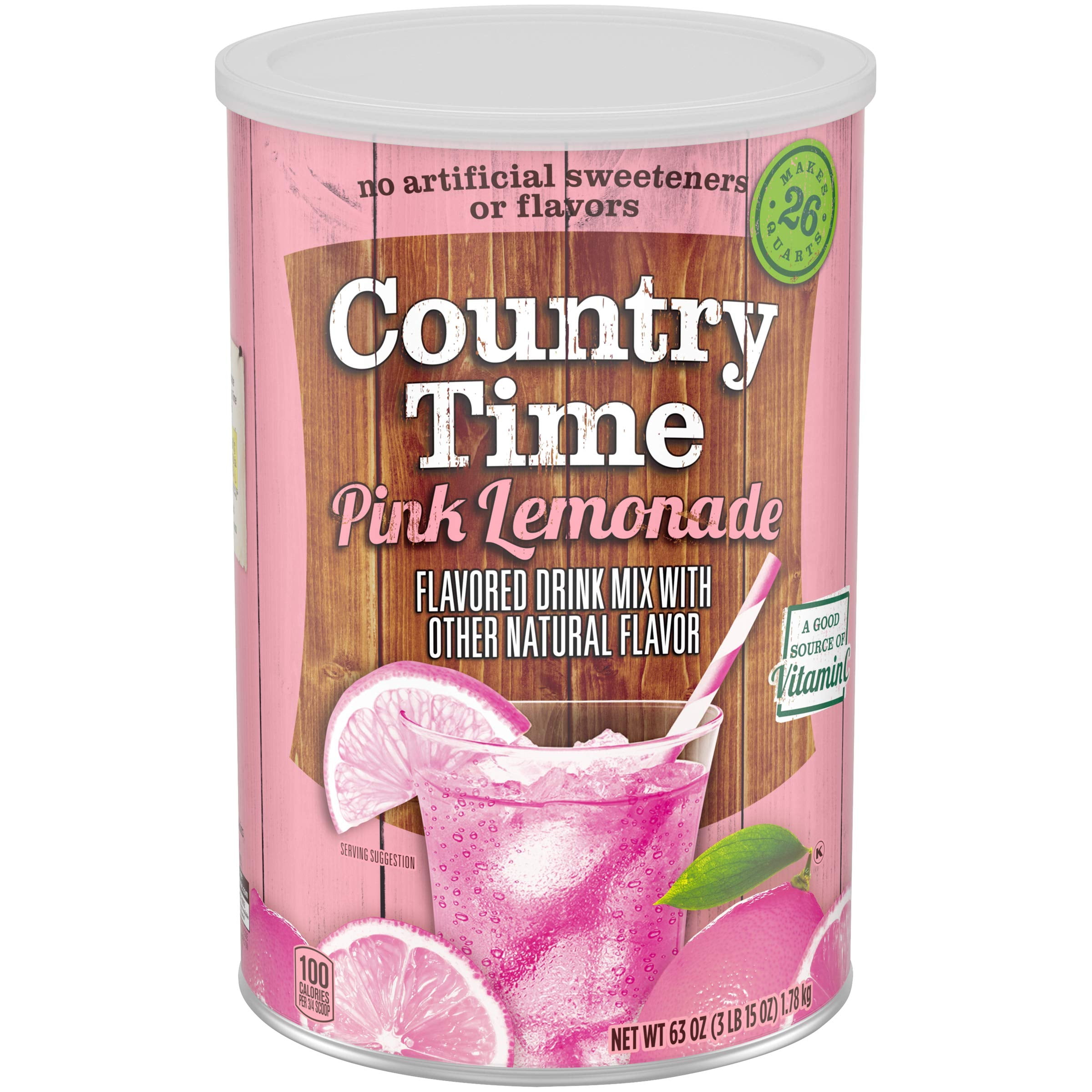 Country Time Pink Lemonade Naturally Flavored Powdered Drink Mix 1