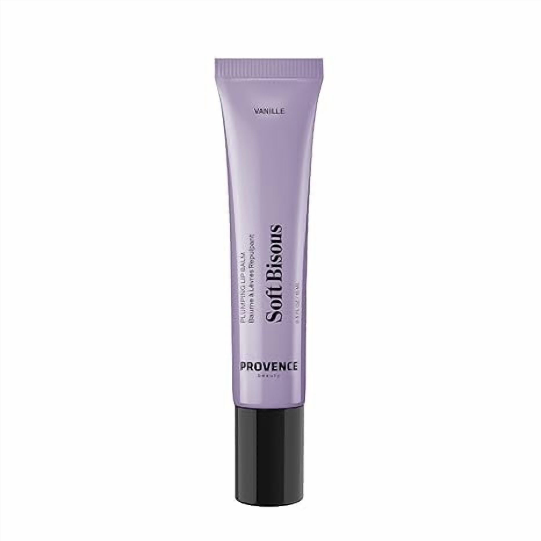 Provence Beauty Soft Bisous Plumping + Smoothing Lip Mask – Anytime Hydration For Visibly Plumper Lips – Lip Mask Overnight Treatment – Deeply Moisturizing and Nourishing