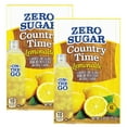 thumbnail image 1 of Country Time Singles to Go Powdered Drink Mix Lemonade Fruity Flavored Water Enhancer Sugar Free Low Calorie Powder Beverages for Picnic Camping Travel Outdoor Drinks 6ct per Box 2 Pack, 1 of 7