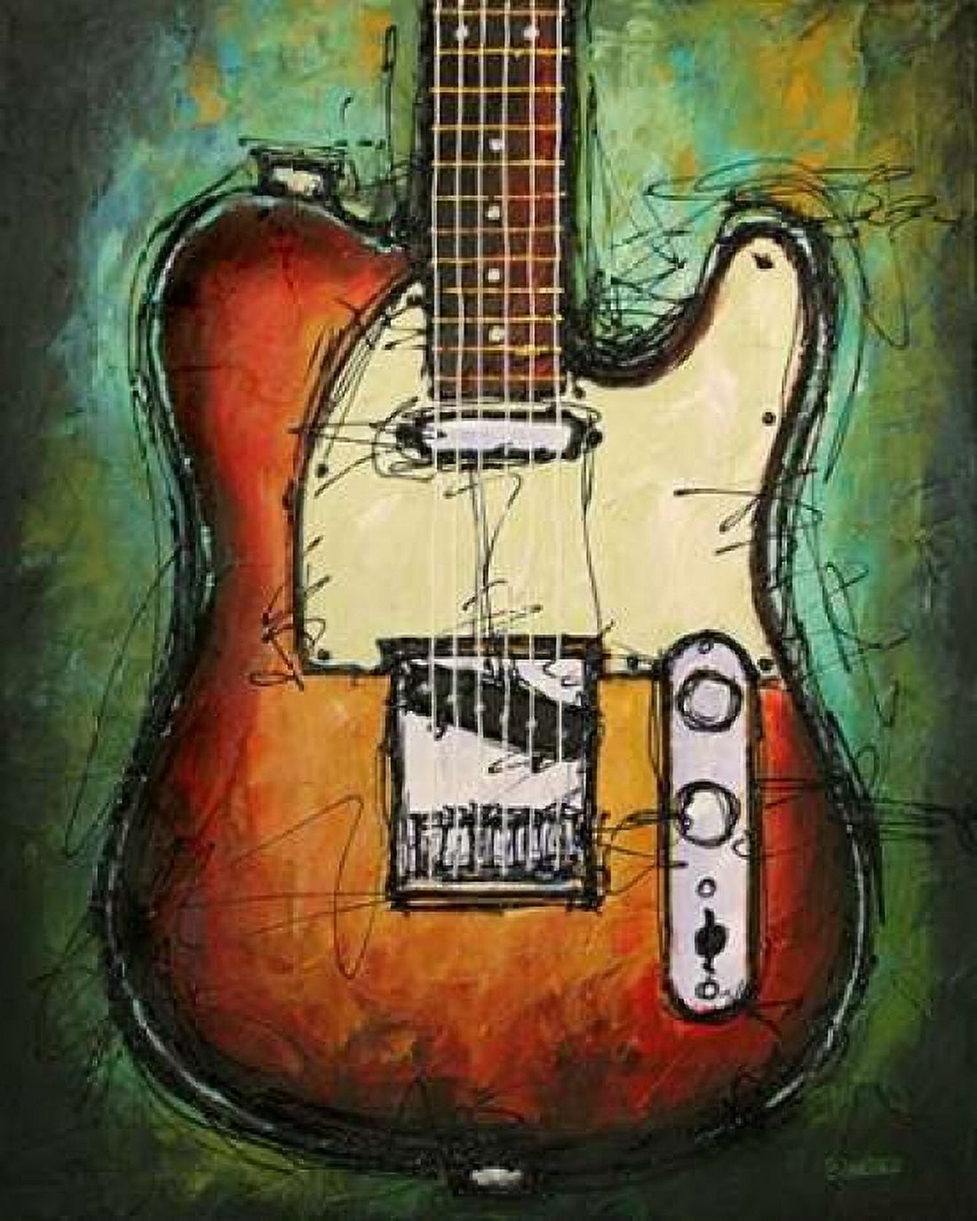 Country Twang Canvas Art - Bruce Langton (24 x 30)