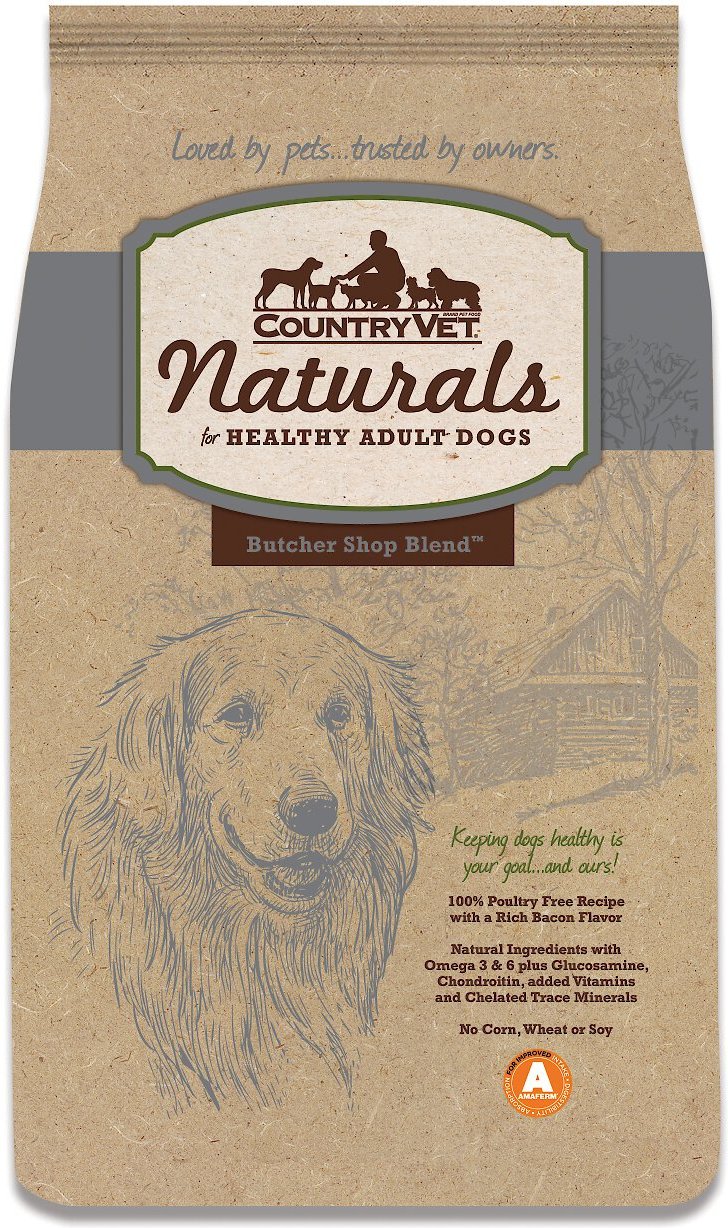 Country Vet Naturals Butcher Shop Blend Beef & Bacon Flavor Dry Dog