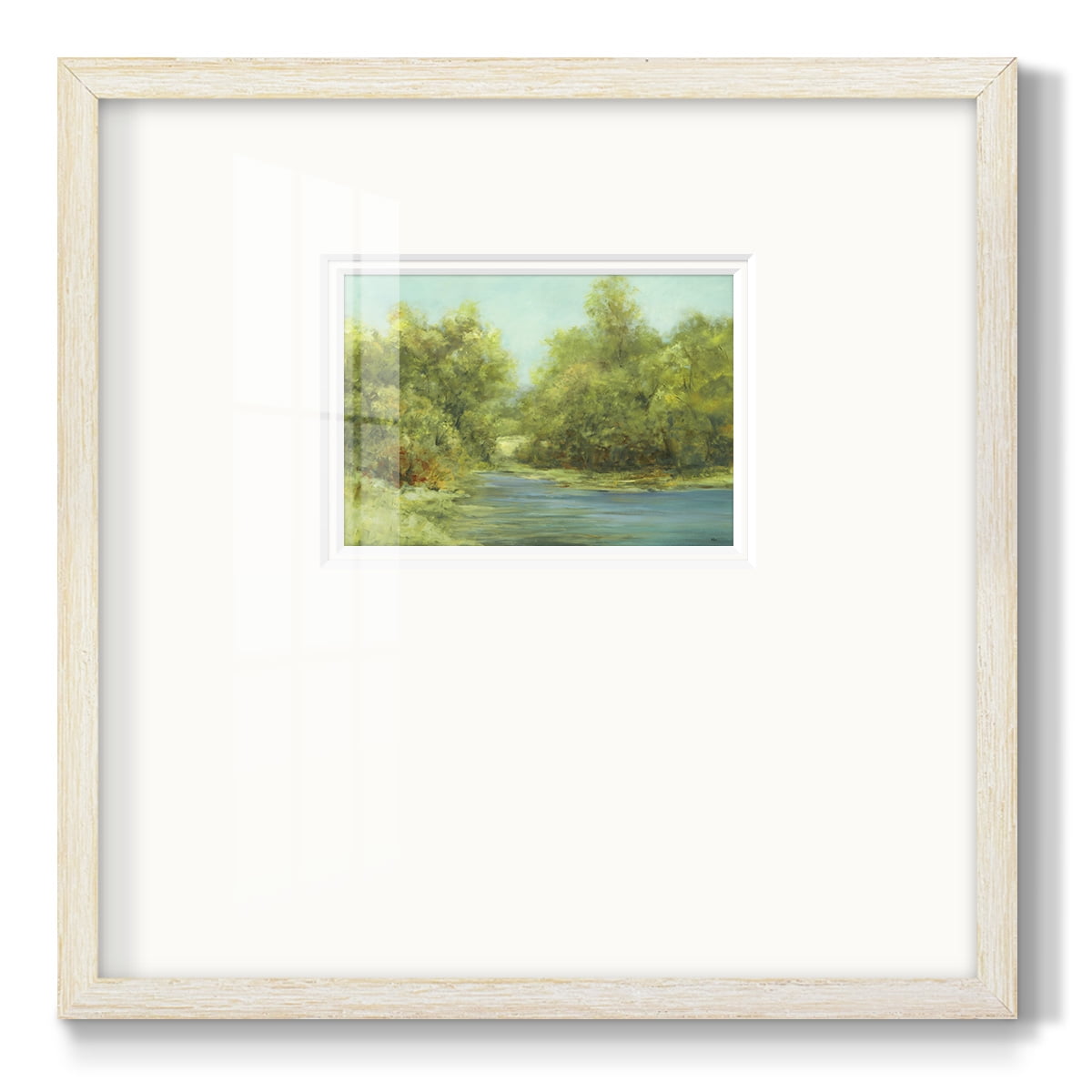 Country Views III-Premium Framed Print