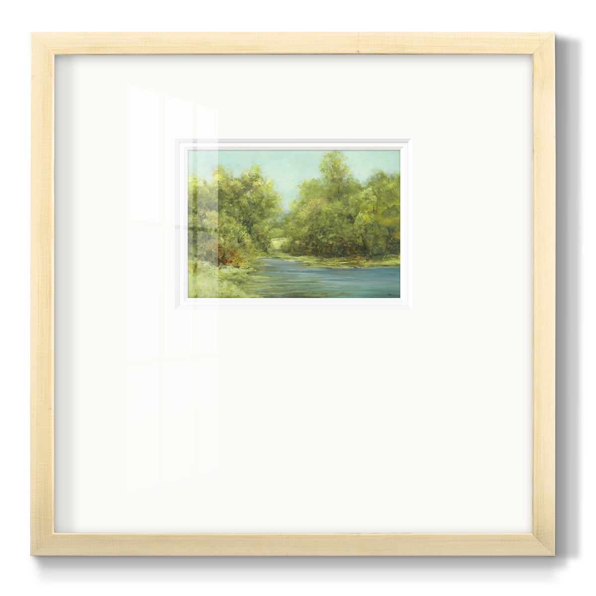 Country Views III-Premium Framed Print