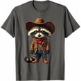 thumbnail image 1 of Country Western Raccoon T-Shirt, 1 of 2