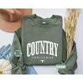 thumbnail image 1 of Country Winter Sweatshirt, Western Shirt, Cowboy Winter Hoodie, Country Shirt, Cowgirl Winter Sweatshirt, Gift Tshirt All Size S-5XL, 1 of 5