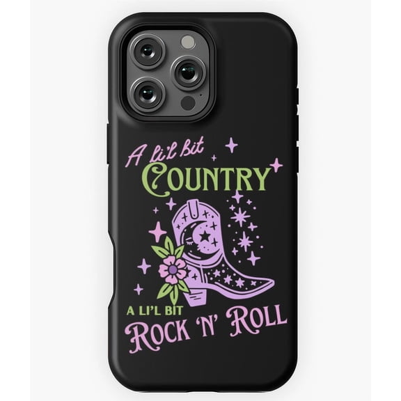 Country and Rock N Roll Music H340 Premium Case for iPhone 17 16 15 14 13 12 11 Pro Max – Unisex Design