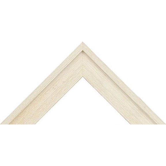 Country off white poplar Picture Frame 1" deep for 3/4" canvas,(different sizes) (24x36)