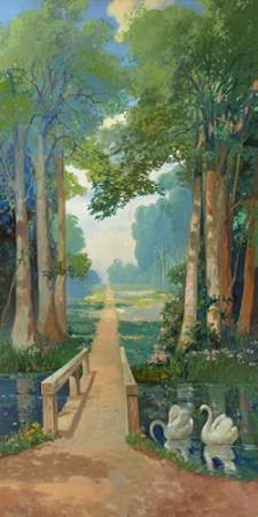 Country path Canvas Art - Franz Strahalm (24 x 48)