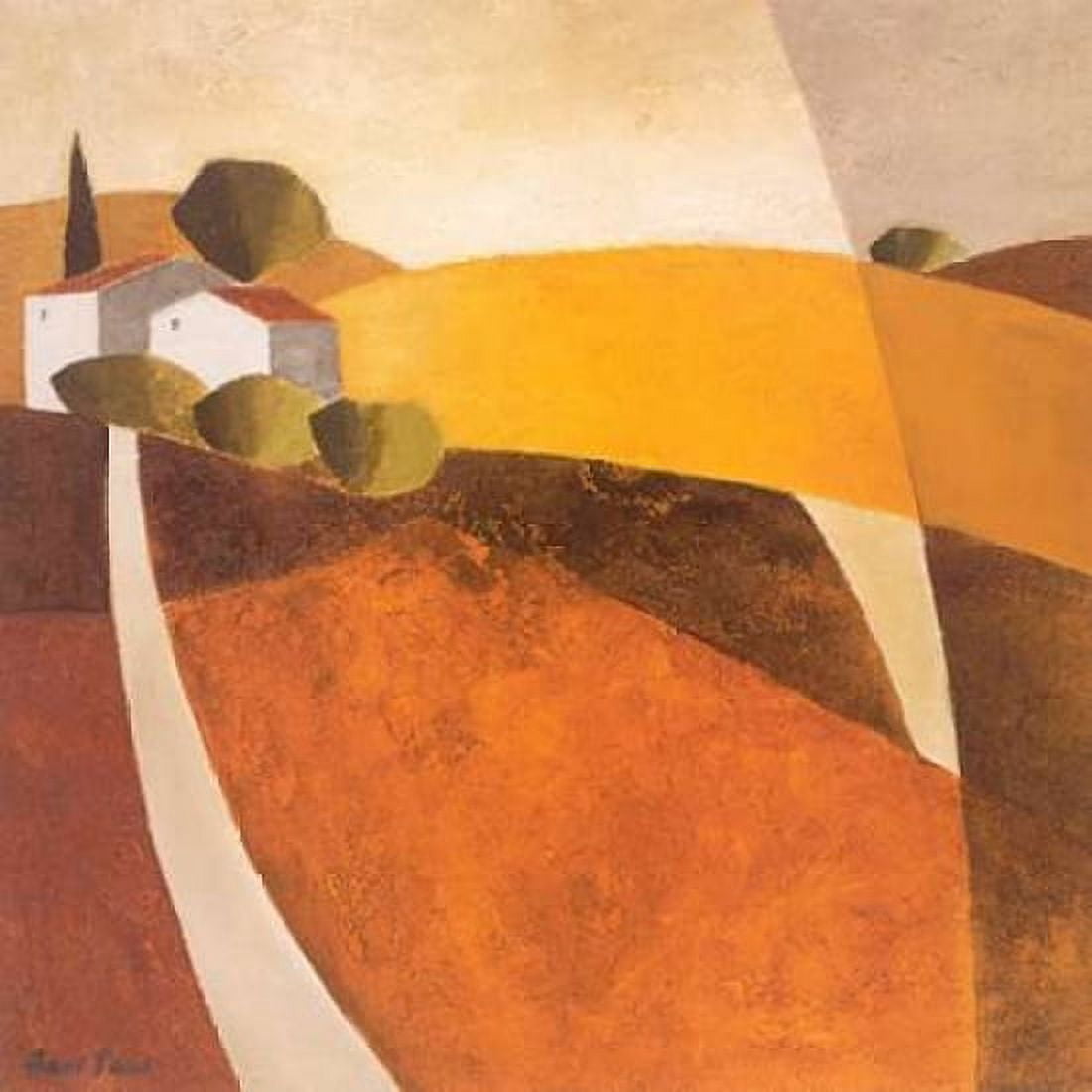 Country road I Canvas Art - Hans Paus (24 x 24)