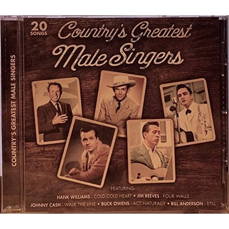 Country's Greatest Male Singers 20 Songs CD