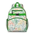 thumbnail image 1 of Country-style watercolor floral laptop bag, spacious and durable, featuring butterflies, blooms, and tropical leaves, ideal as a gift., 1 of 6