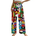 thumbnail image 1 of Countryball Women's Pajamas Pajama Pants Women's Sleepwear Lounge Sleep Bottoms Stretch with Pockets, 1 of 7