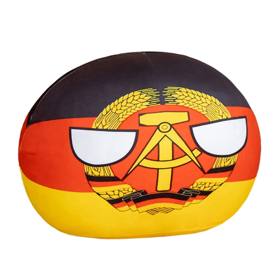 Countryballs Plushies Set - Cute Polandball Plush Pillow Keychain Stuffed Toys, Mini Anime National Flag Plushies for Kids & Collectors