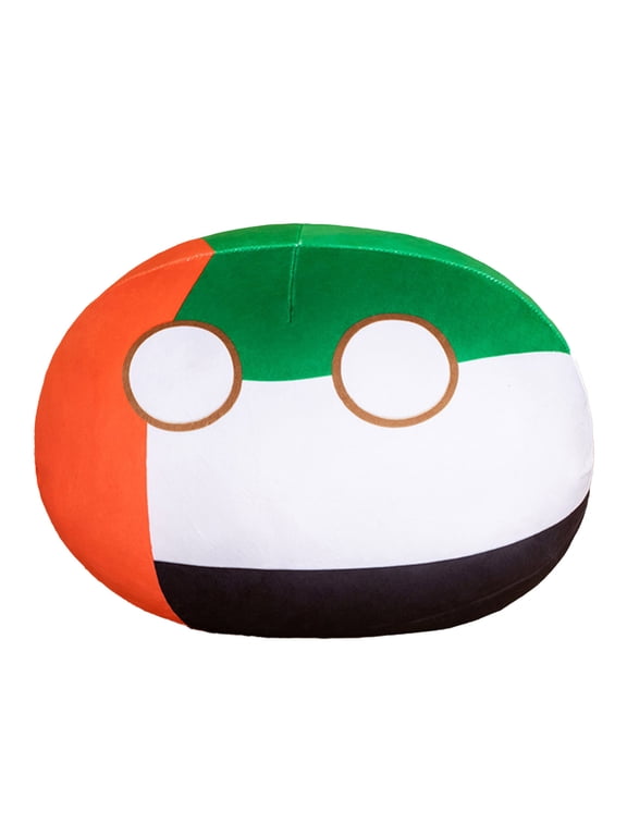 Countryballs Plushies Set - Cute Polandball Plush Pillow Keychain Stuffed Toys, Mini Anime National Flag Plushies for Kids & Collectors