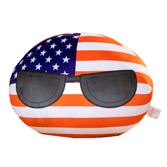 Countryballs Polish Toy - 10cm Mini Pendant Keychain, Soft Plush Anime Toy, Ideal Gift For Boys & Girls