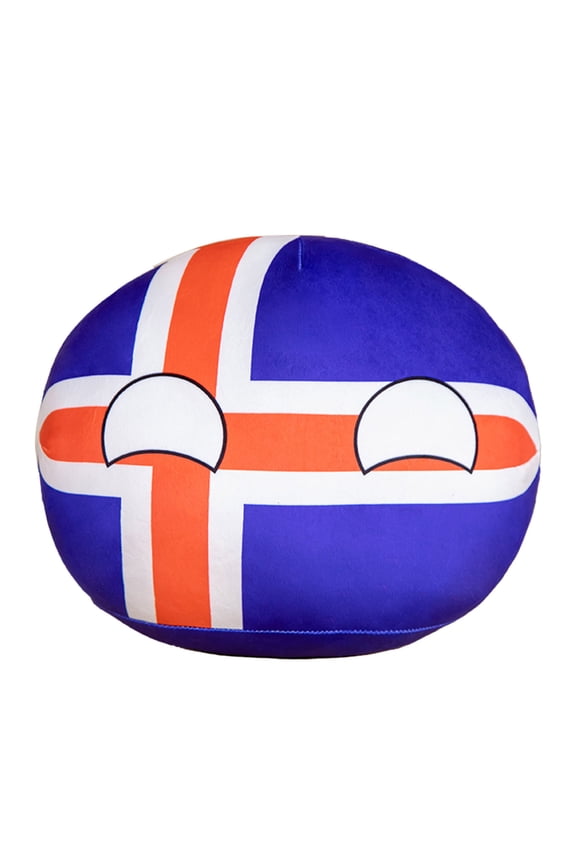 Countryballs Polish Toy Mini Pendant Cute Keychain Anime Collectible for Boys Girls 10cm Children Country Themed