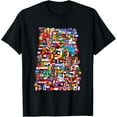 thumbnail image 1 of Countryballs world flags T-Shirt Gift for you - Men & Women Unisex T-shirt, 1 of 3