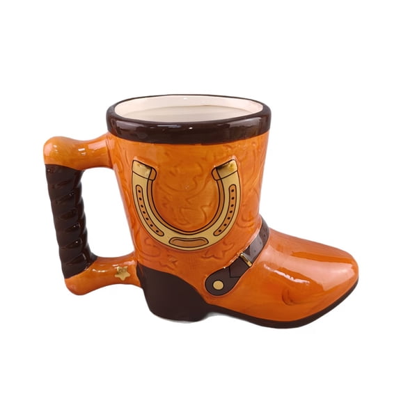 Countryside Boot Ceramic Mug 10.1oz Western Mug Farmhouse Drinkware