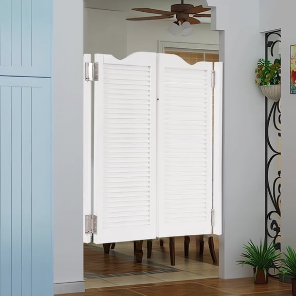 Countryside Double Half Door Double-hinged Caf?? Door With Hinges