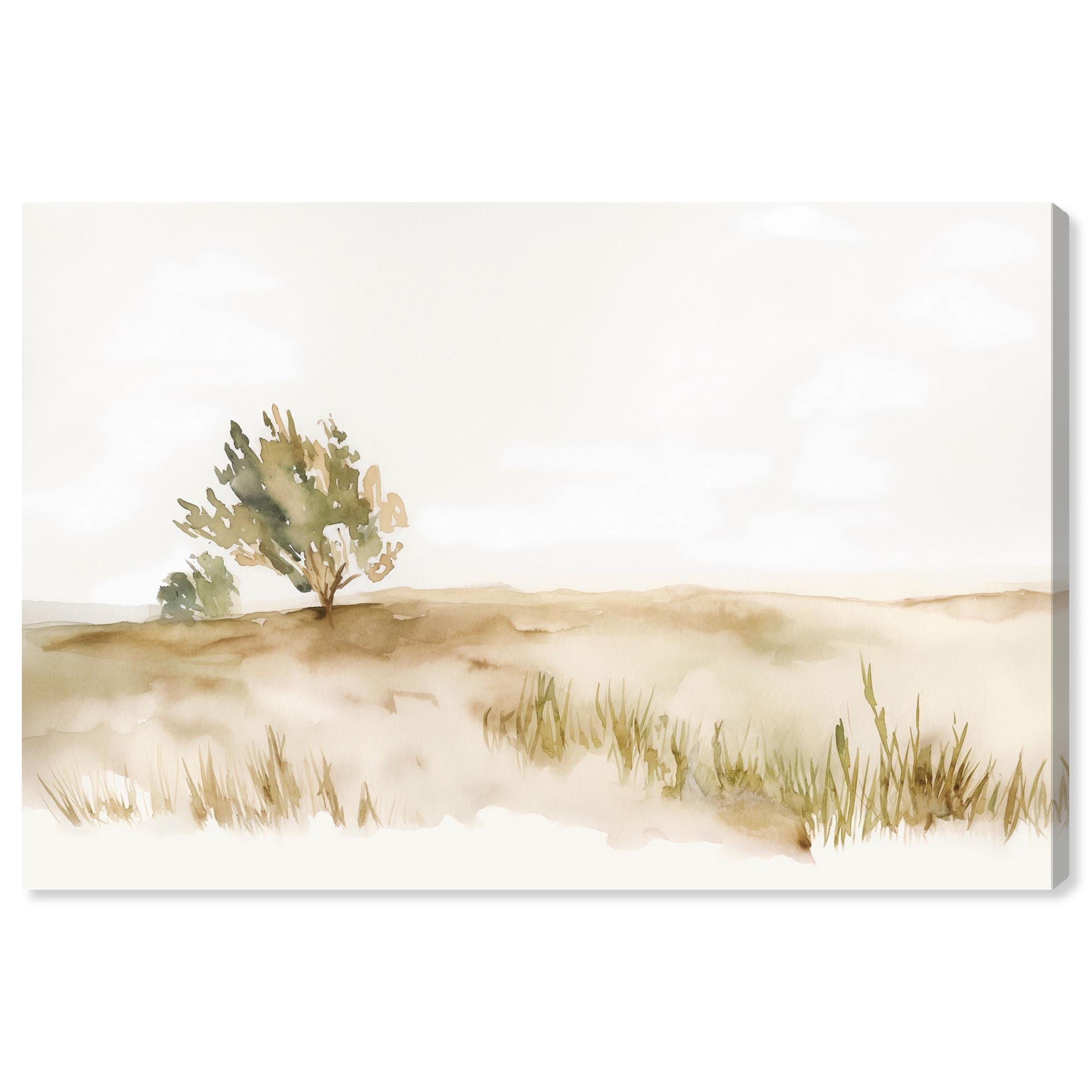 Countryside Escape Rustic Farmhouse Landscape Canvas Art, 36" x 24"