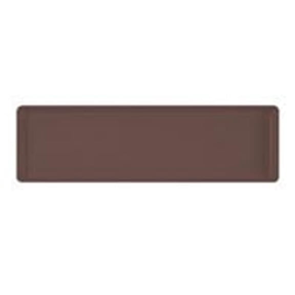 Countryside Flower Box Tray - Brown - 36 in. - Protects Decks and Patios