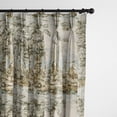 thumbnail image 1 of Countryside Natural/Aqua Pinch Pleat Drapery Panel - Pair 20"x108", 1 of 1