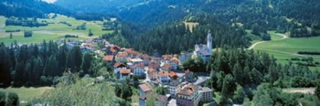 Countryside Switzerland Canvas Art - Panoramic Images (36 x 12)