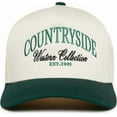 thumbnail image 1 of Countryside Western Collection Hat, Embroidered Trucker Cap, Vintage Country Style Snapback for Men and Women, Adjustable Baseball Hat, Est. 2001 Retro Design, 1 of 5