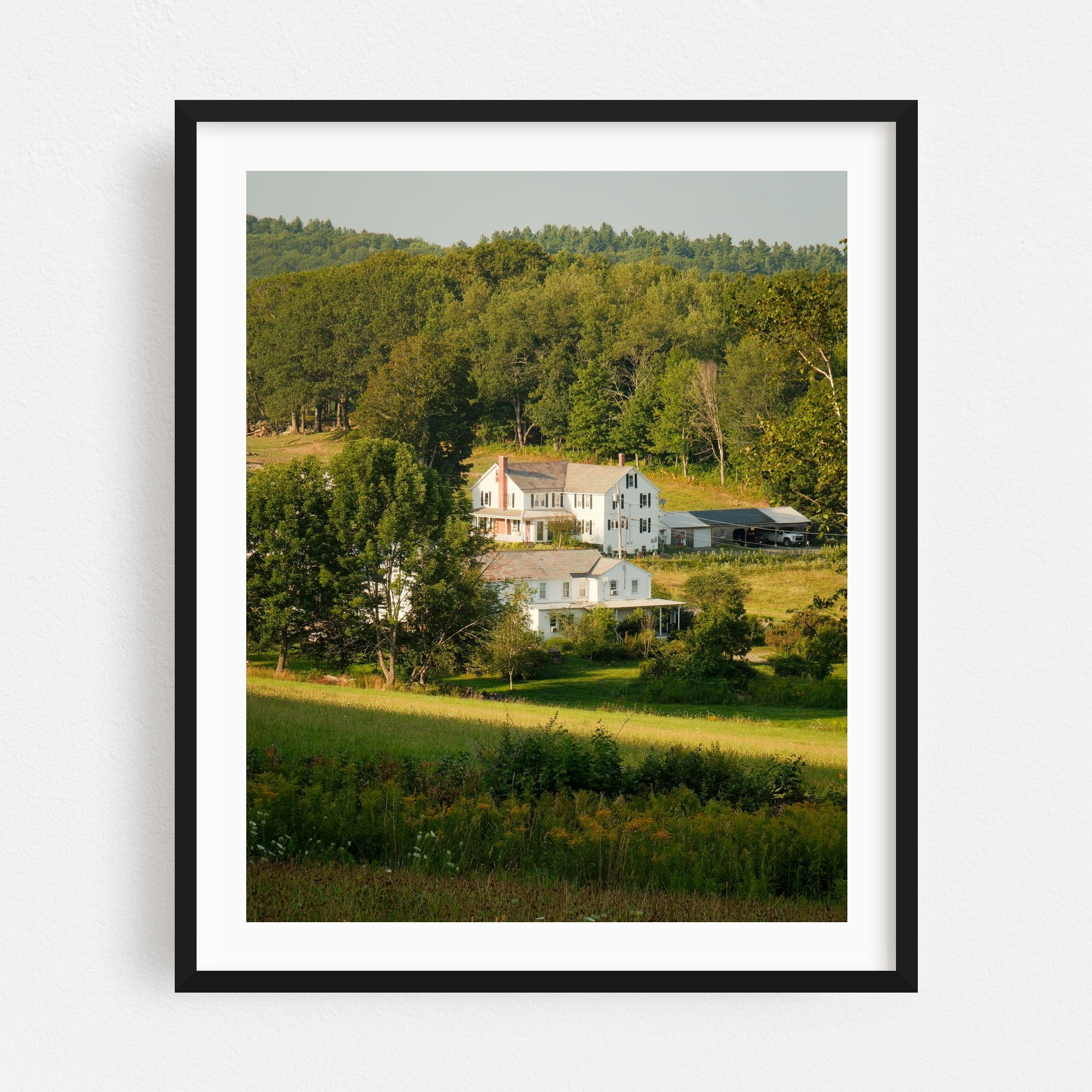Framed Photo Rural Area Countryside near Ashfield - Ashfield Massachusetts Photography ...