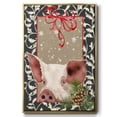 thumbnail image 1 of County Christmas Farm II - Framed Gallery Wrapped Holiday Canvas - 25 x 37 - Gold Frame, 1 of 8