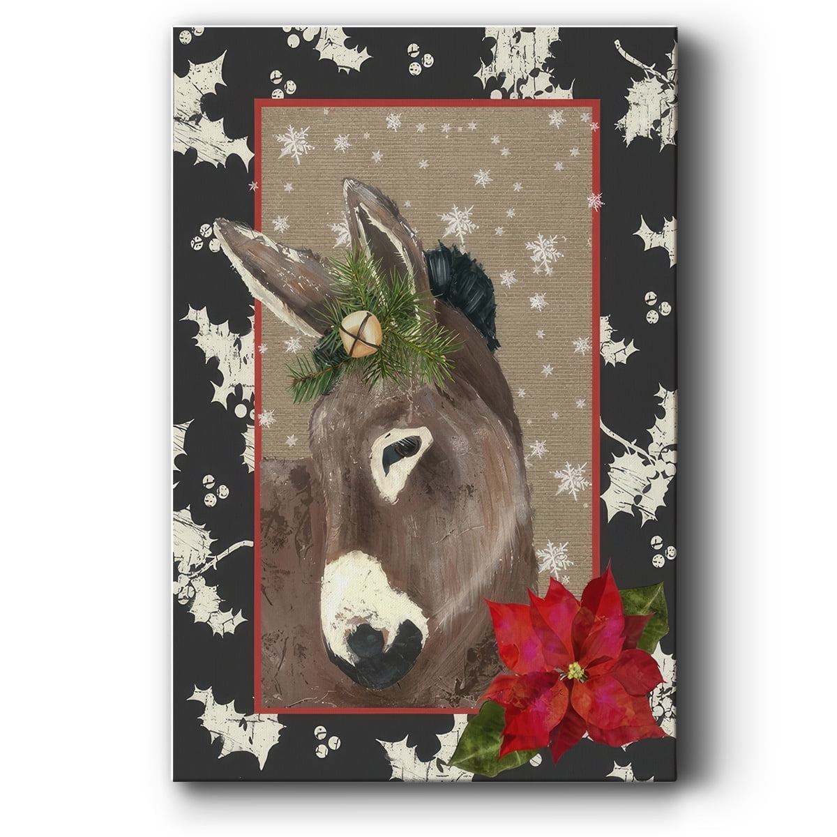 County Christmas Farm III- Gallery Wrapped Canvas