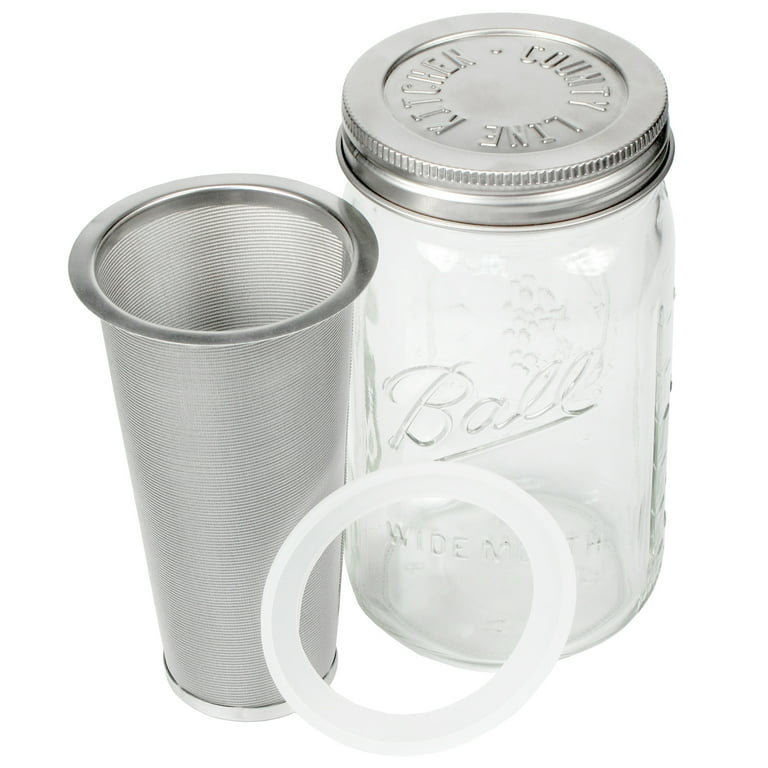 https://i5.walmartimages.com/seo/County-Line-Kitchen-Mason-Jar-Cold-Brew-Coffee-Maker-1-Quart-with-Stainless-Steel-Lid_3ab3b726-e7e2-4da1-b4a2-c0f82330512a_1.b5a1cfa9d75425e43b18b685f2bc4d8a.jpeg?odnHeight=768&odnWidth=768&odnBg=FFFFFF