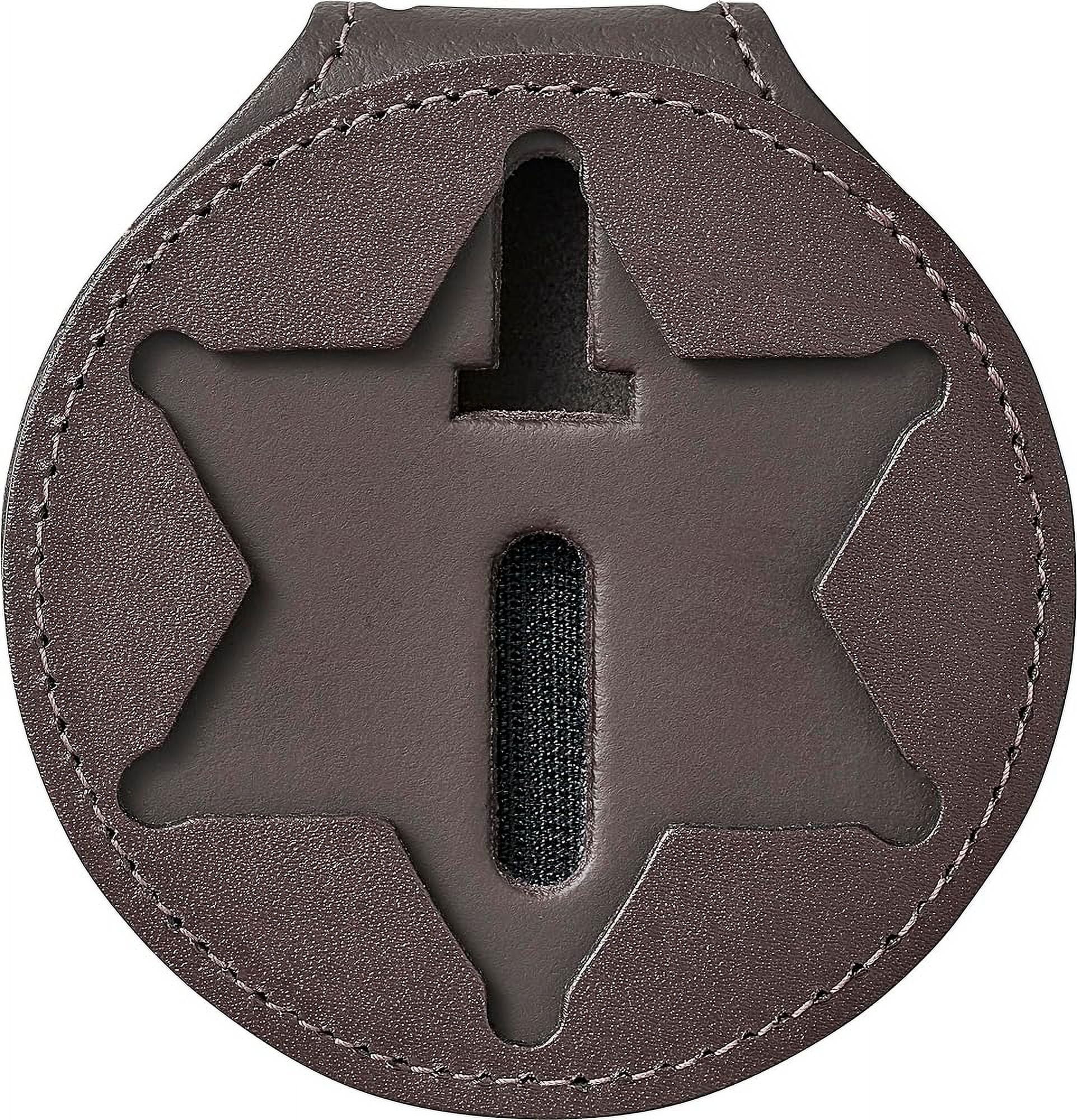 County Of Los Angeles Sheriff SixPoint Star Belt Clip Badge Holder