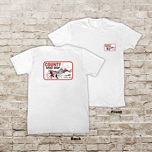County Speed Shop St.Louis Missouri Hot Rat Rod Drag Race Racing T