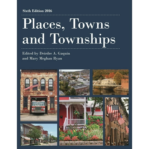 County and City Extra Places, Towns and Townships 2016, (Hardcover)