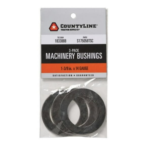 CountyLine 22KITA150 Machine Bushings 1-3/8 in. Diameter x 14 Gauge, 3-Pack