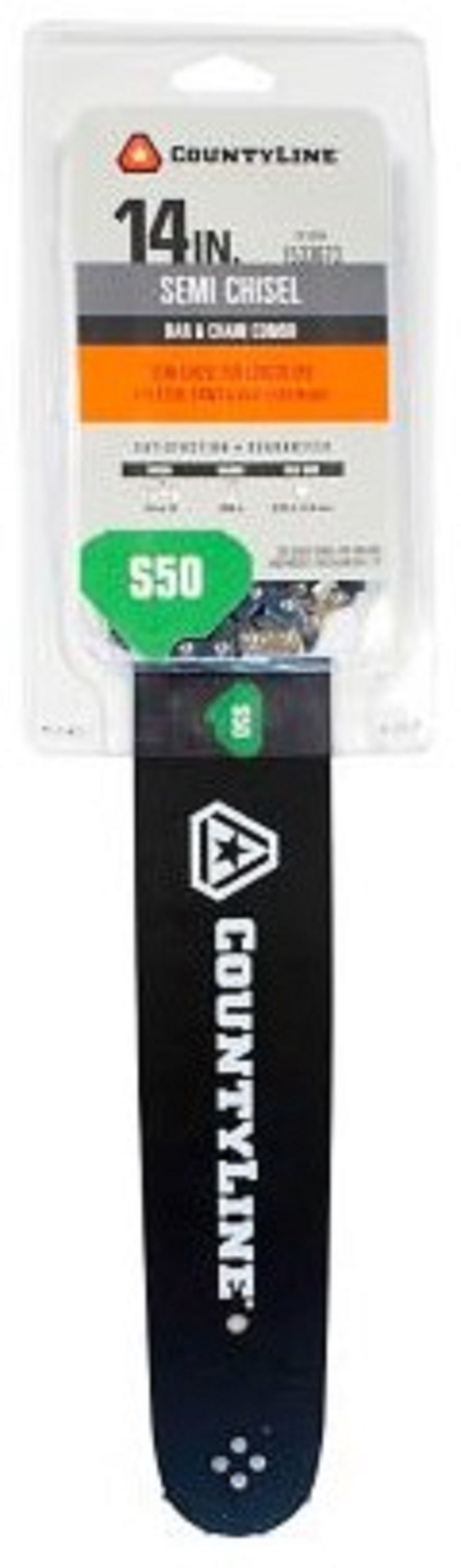 CountyLine BL1501450-1074TSC Chainsaw Guide Bar and Chain Combo 14 Inch ...