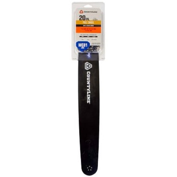 CountyLine BR7632081-4025TSC Chainsaw Guide Bar and Chain Combo 20 Inch 81 Link