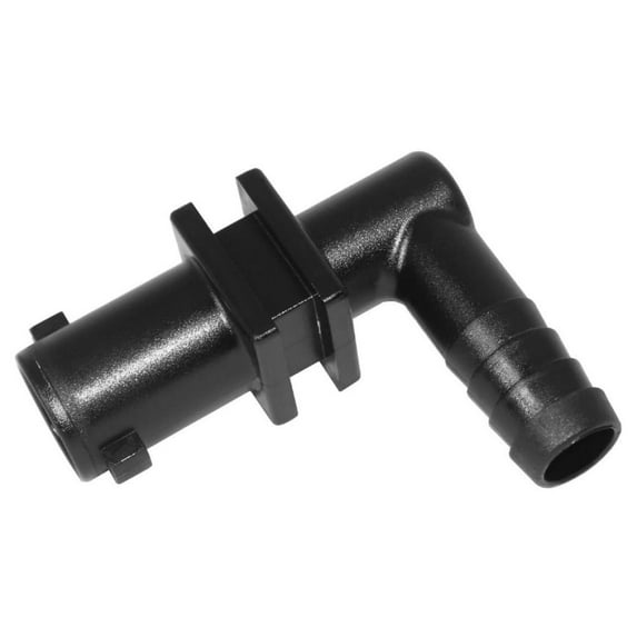CountyLine Y8231003 2PK Barbed Elbow Hose Nozzles 1/2 inch, 2-Pack