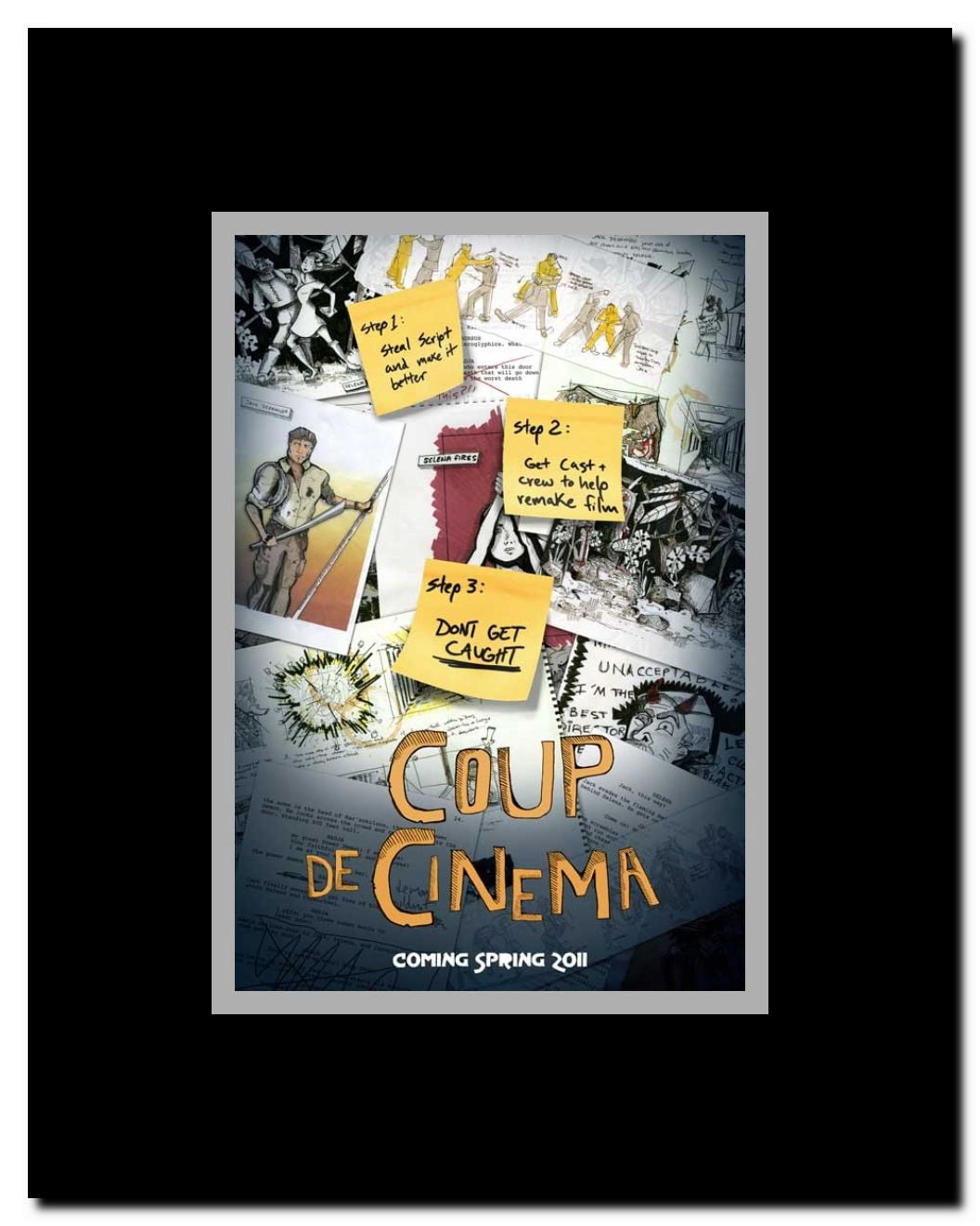 Coup de Cinema Framed Movie Poster